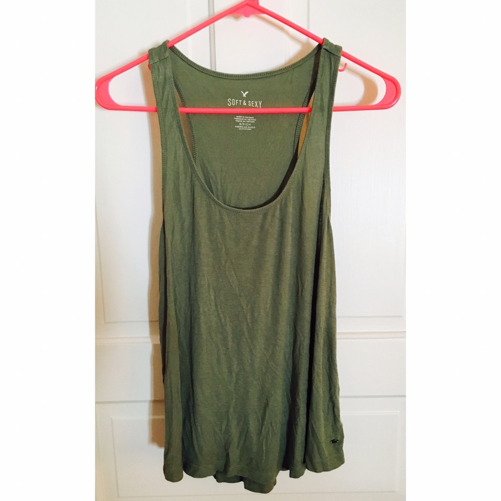 AEO Green Tank-Top
