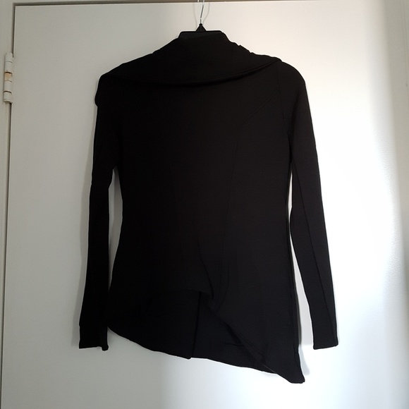 Helmut Lang Asymmetrical Zip Up Sweatshirt - Picture 3 of 5