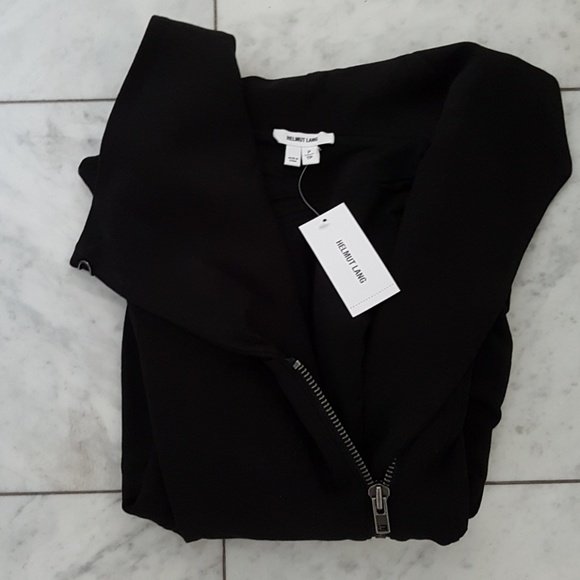 Helmut Lang Asymmetrical Zip Up Sweatshirt - Picture 5 of 5
