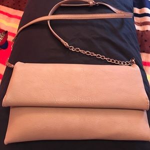 Nude purse/ clutch