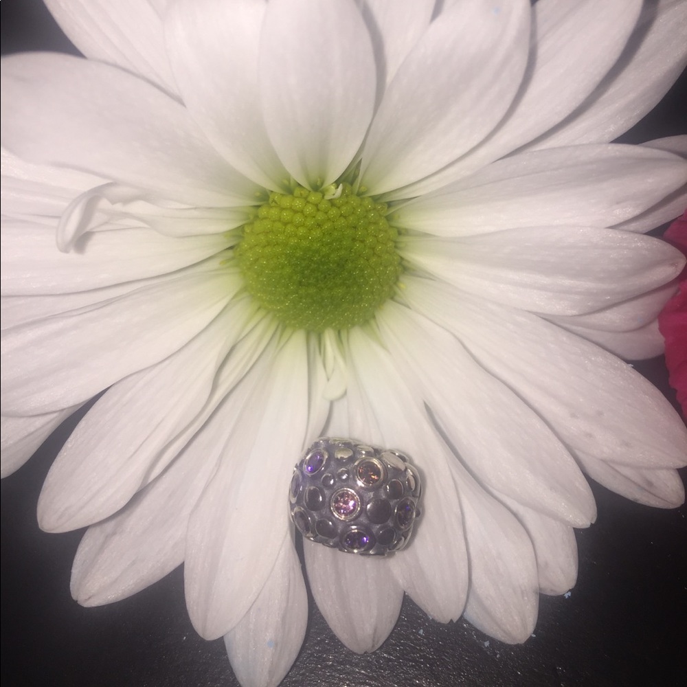Genuine Pandora amethyst clip