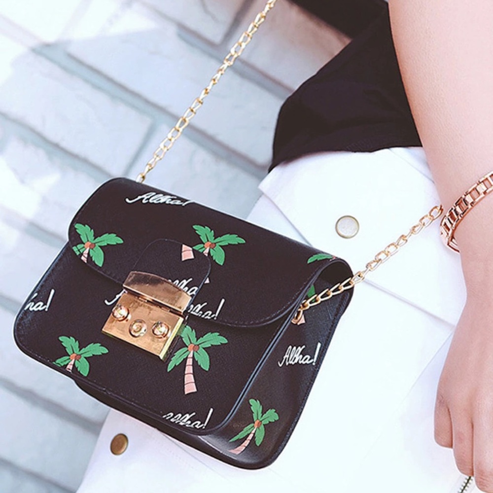 Endless Palms Handbag - Black - Picture 2 of 4