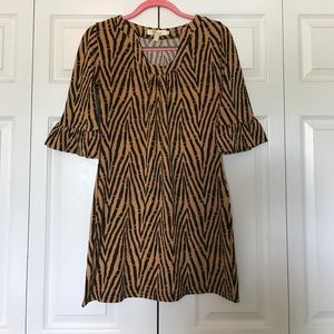 Black and gold tunic