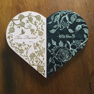 Kat Von D and Too Faced mash up heart palette