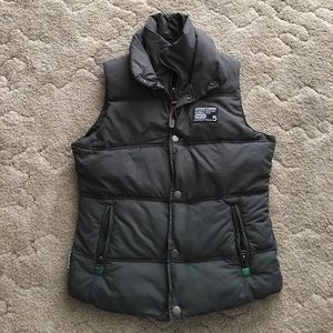 SuperDry Puffy Vest - Medium