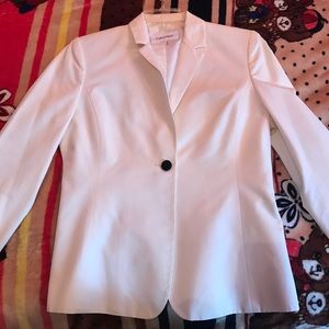 Women's white blazer - Calvin Klein