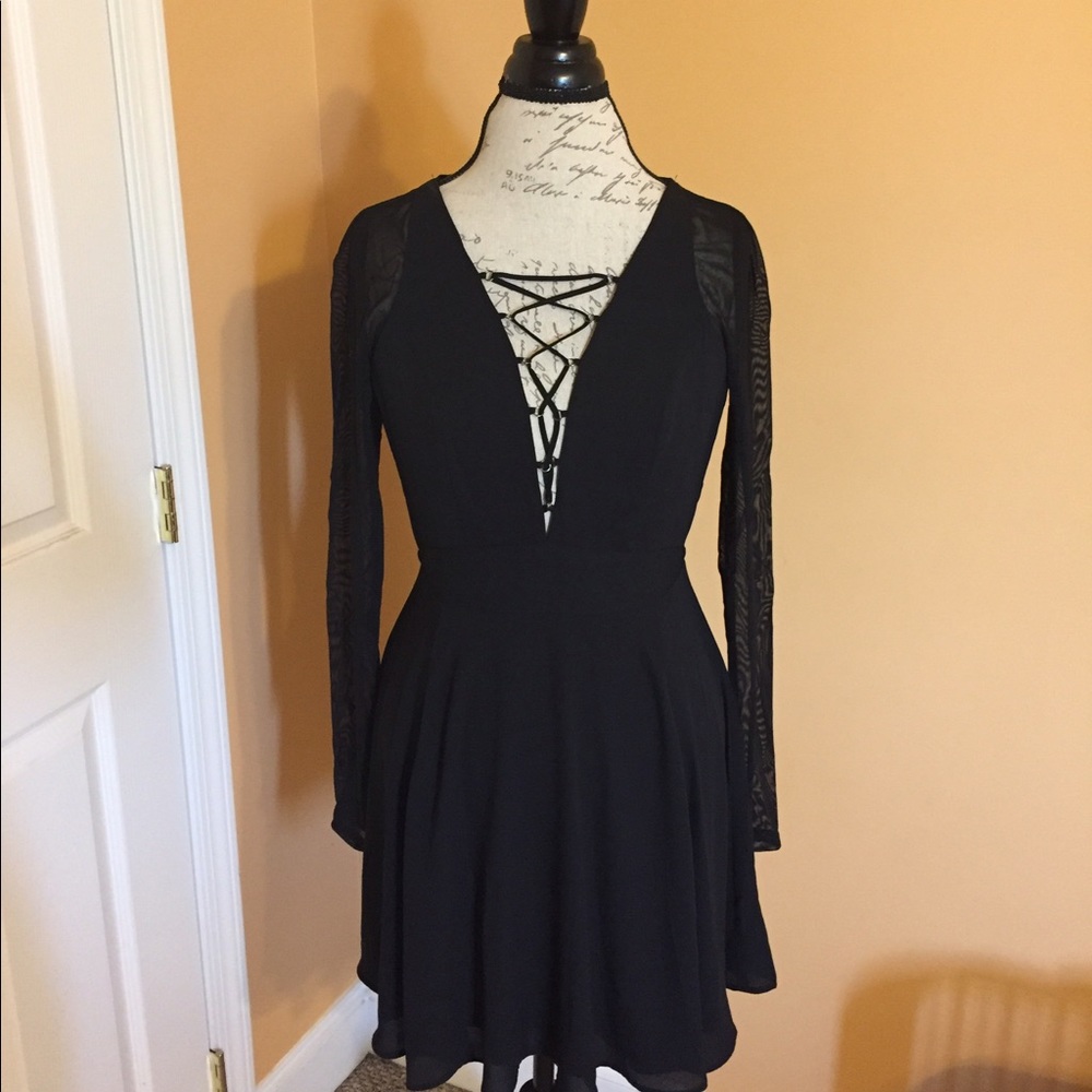Black express dress