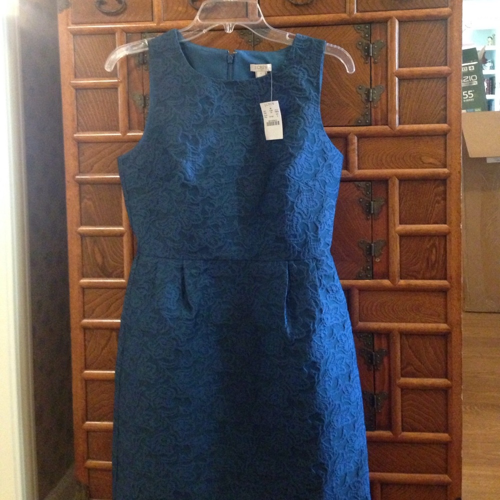 JCrew, never worn, size 2 ladies sleeveless dress.