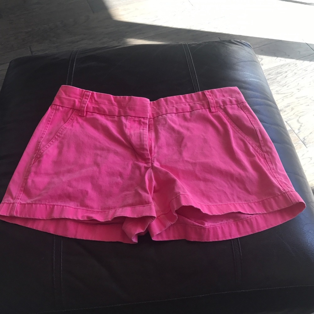 Hot pink Jcrew shorts