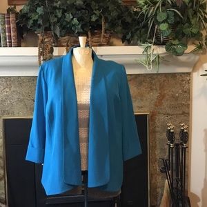 Teal Jones Studio jacket from Dress Barn