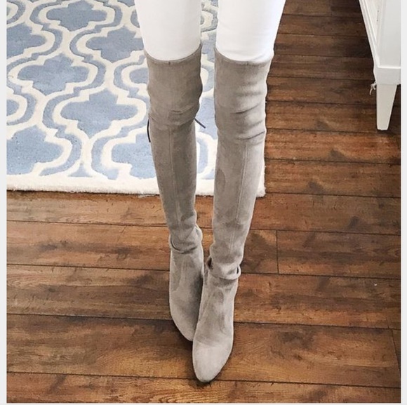 💥NIB💥 Catherine Malandrino Verda OTK Boots - BLK - Picture 4 of 5