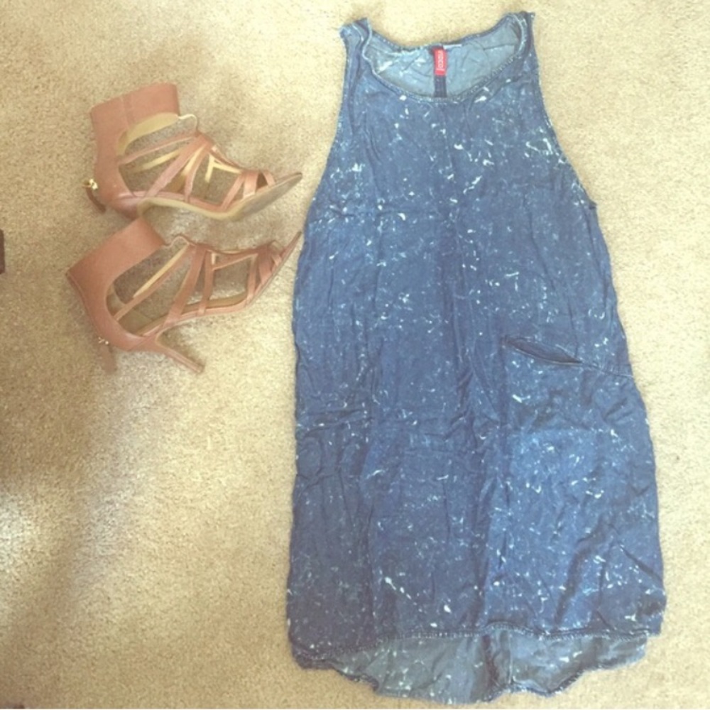 H&M Acid Wash Shift Dress