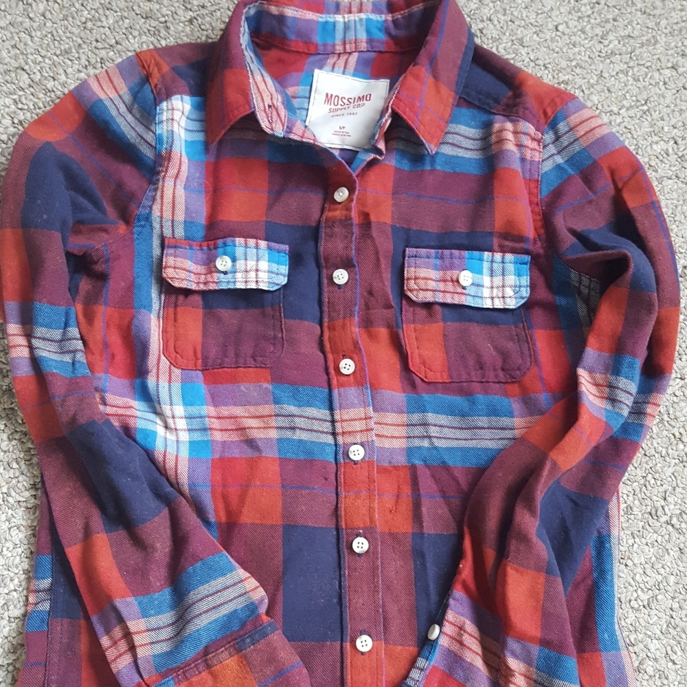 Plaid top