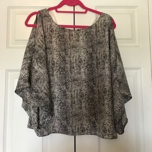 Snakeskin blouse