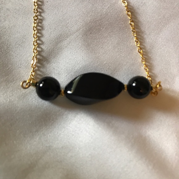 ๐HP๐ Gold & Black - Handmade Necklace - Picture 2 of 3