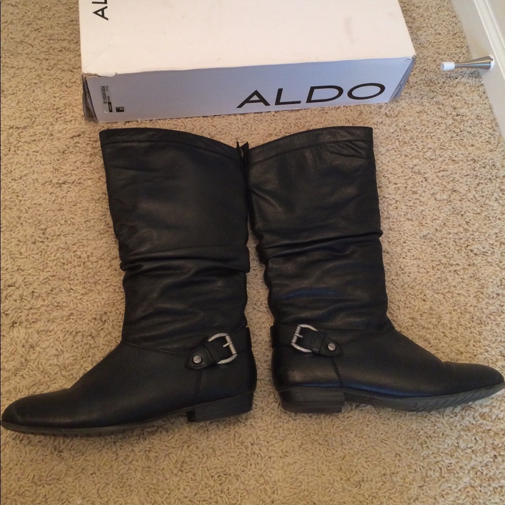 Tall Black Boots from Aldo