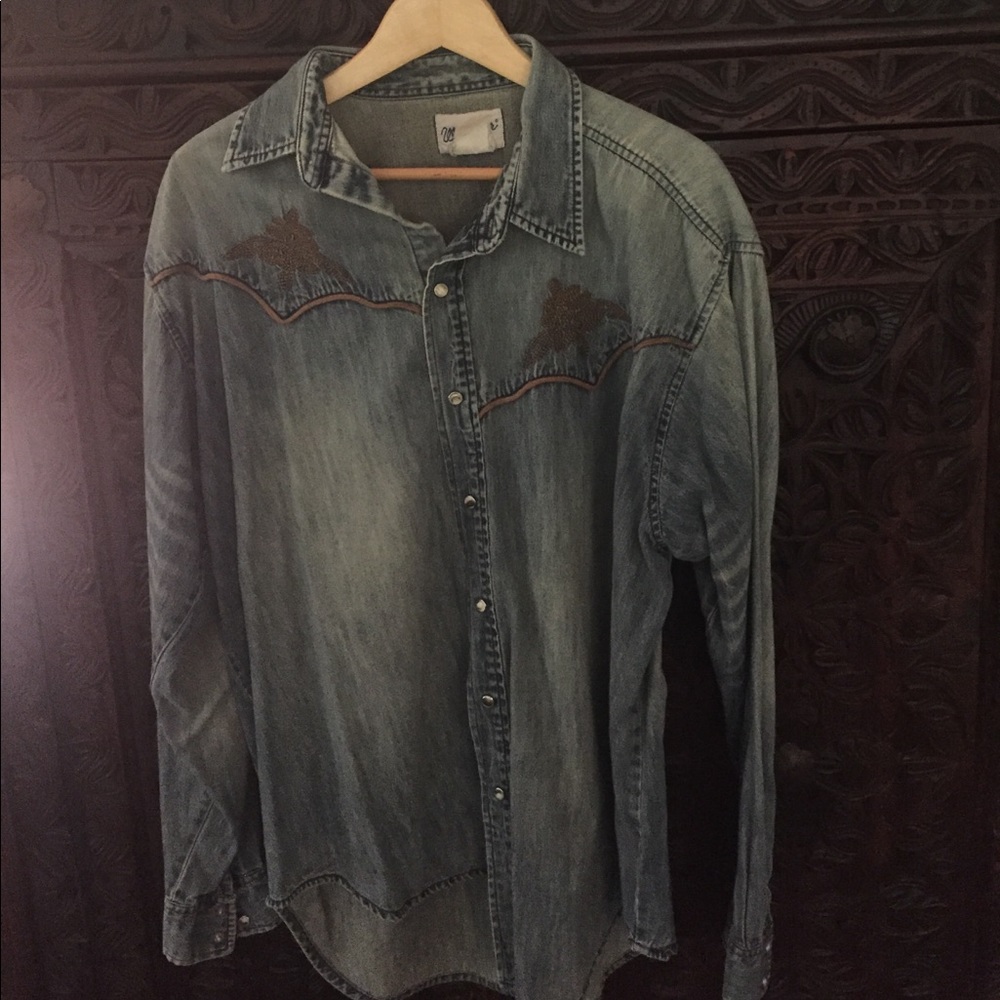 Men's XL Wrangler Western style shirt
