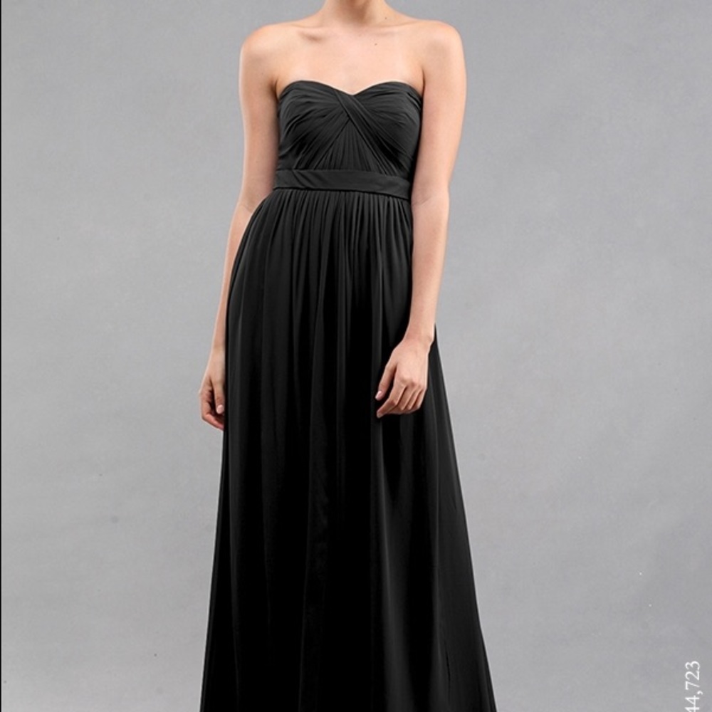 Jenny Yoo Aidan Bridesmaid Dress Black