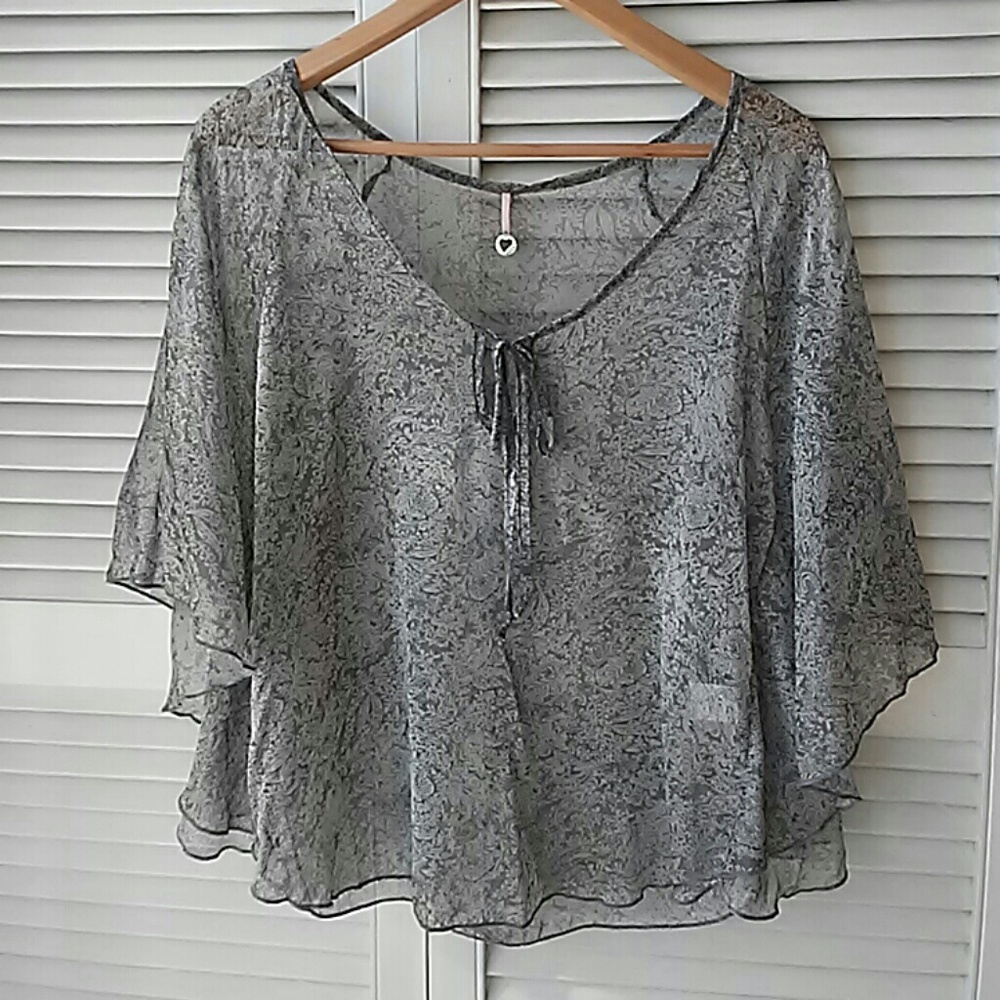 Robin K sheer top