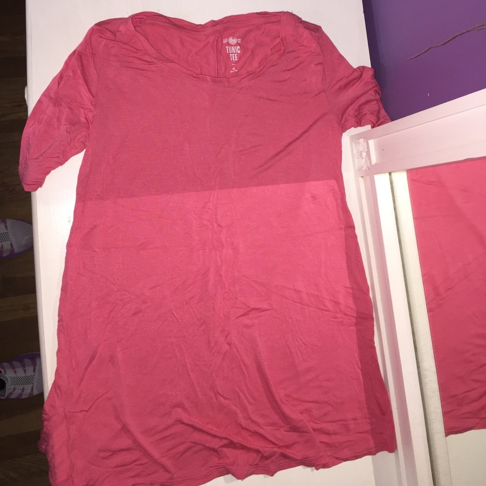 Tunic Tee HOT PINK💕