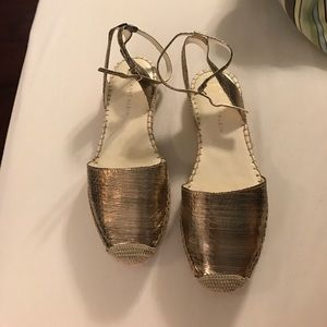 Anne Klein Ankle Strap espadrille Flats