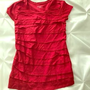 Red Flap Tee