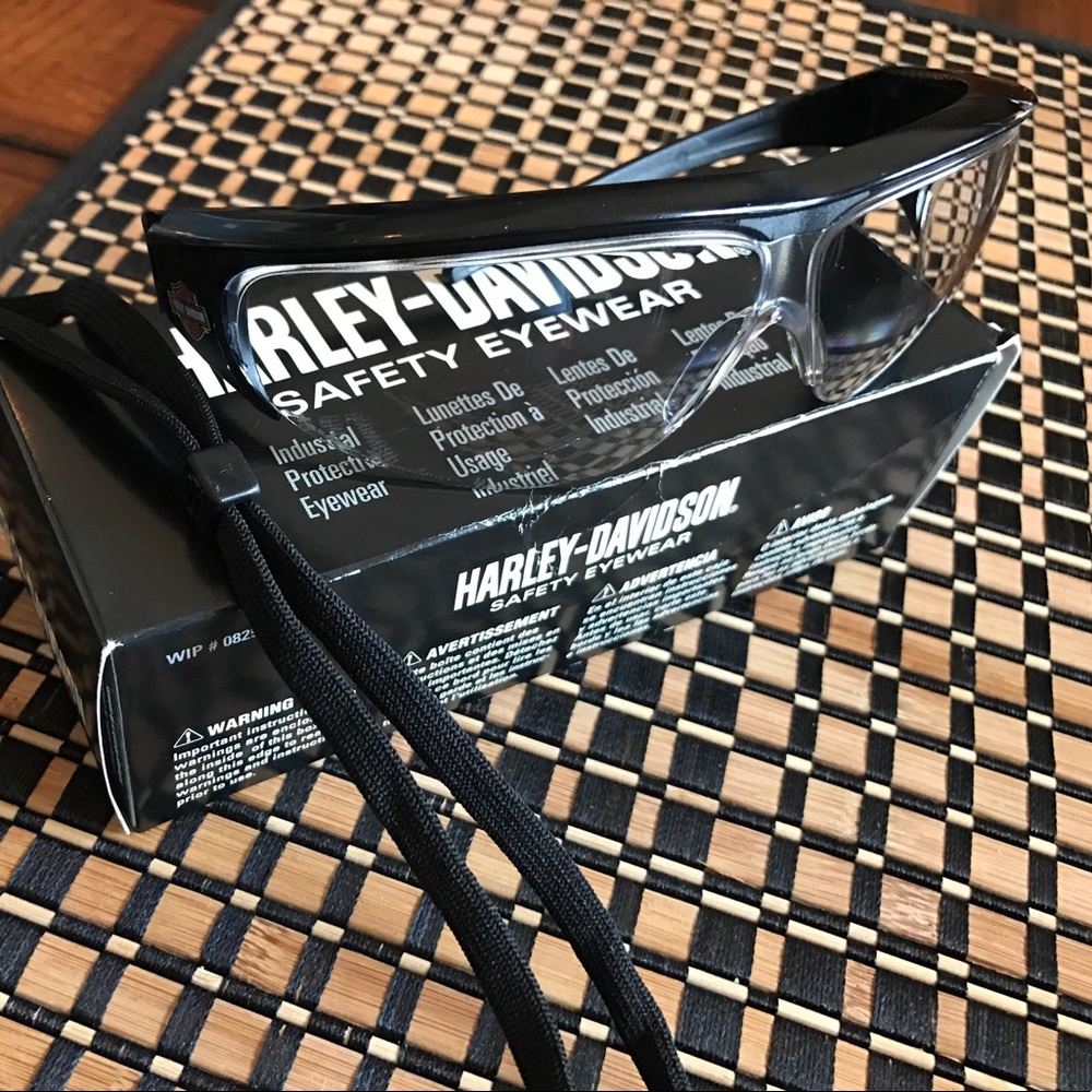 Harley Davidson Clear Motorcycle Safety Glasses