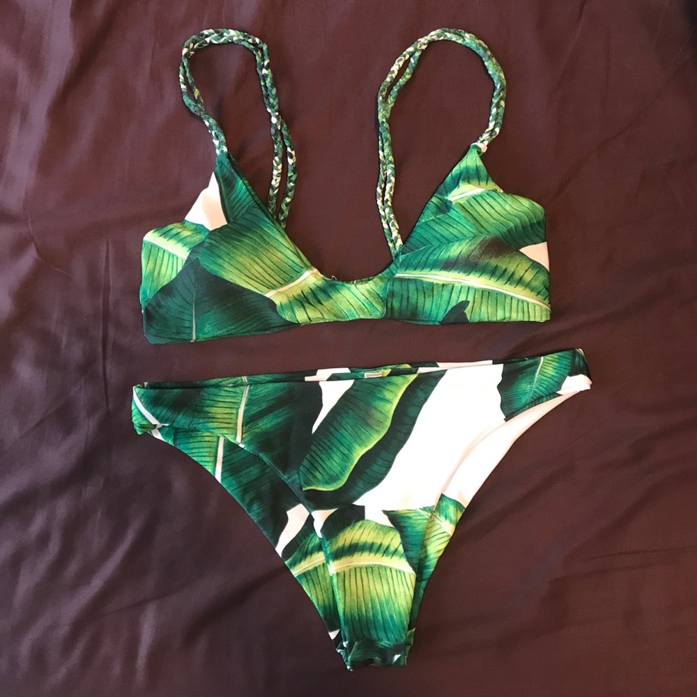 Palm Print Bikini
