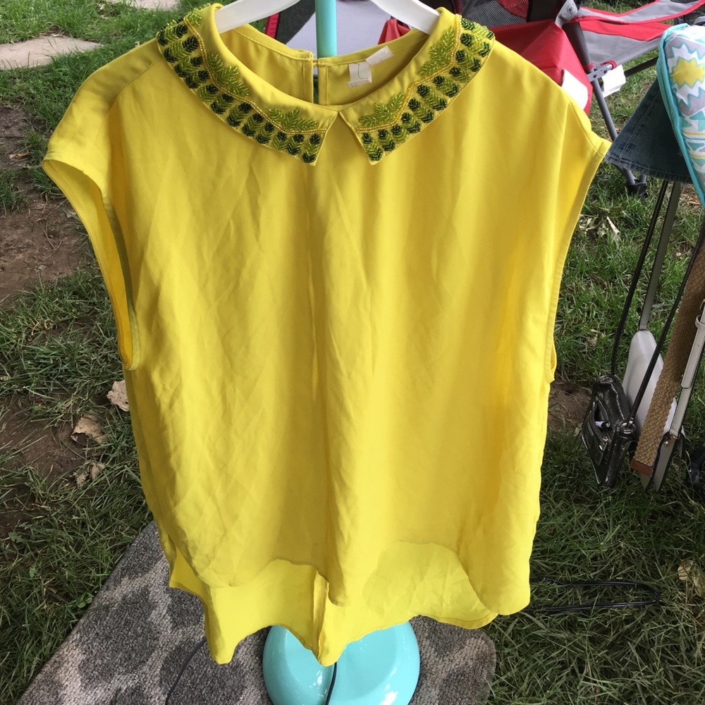 Yellow Blouse Ready For Summer!