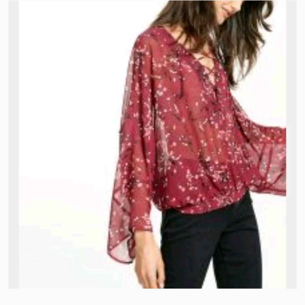 NWOT express boho top