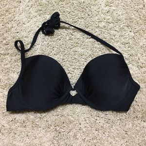 Small black swim top