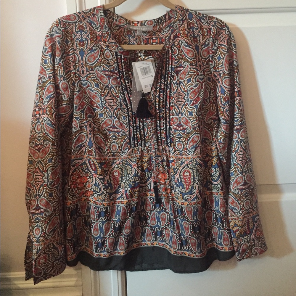 NWT Daniel rainn blouse size small