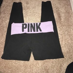 Pink leggings