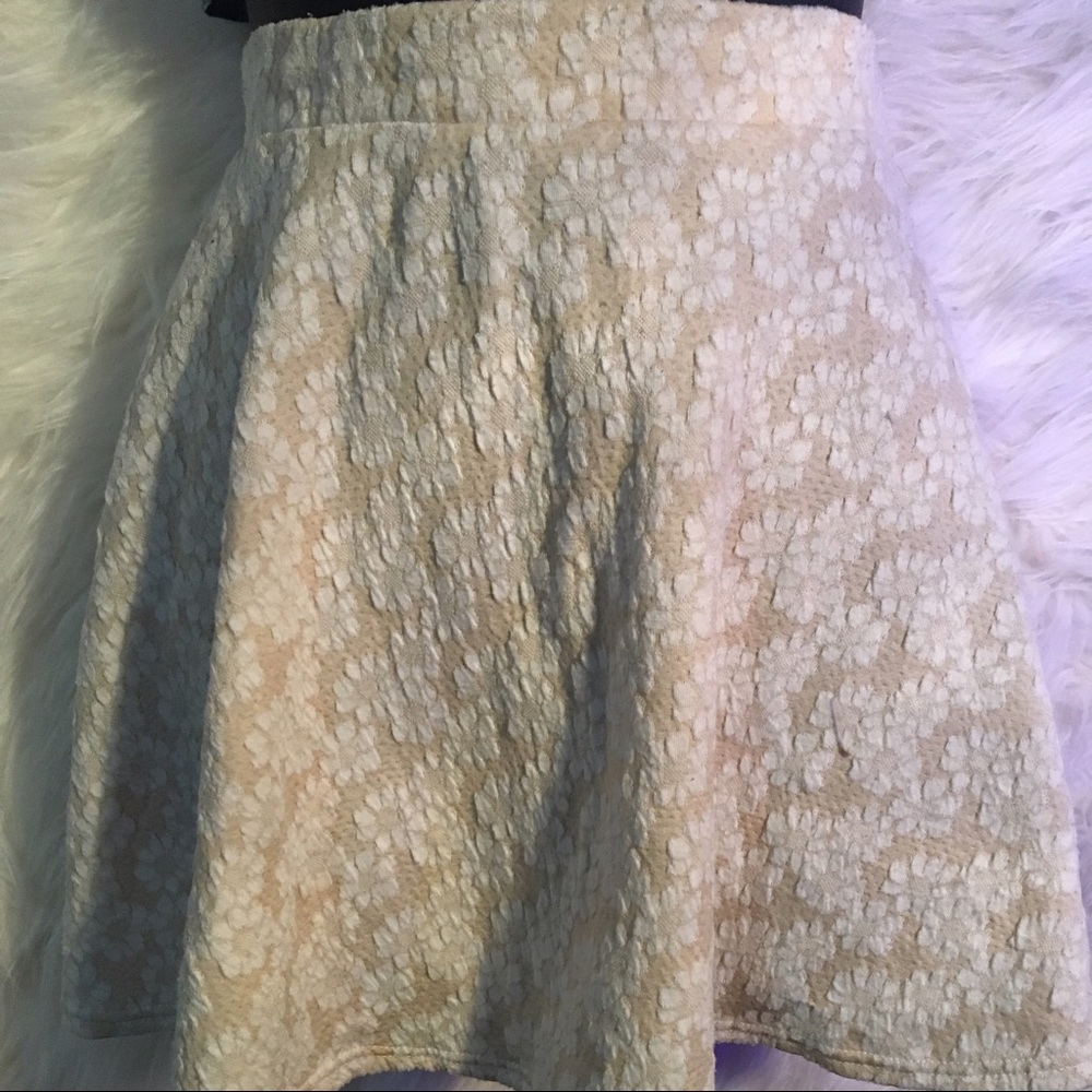 Floral Skater Circle Skirt