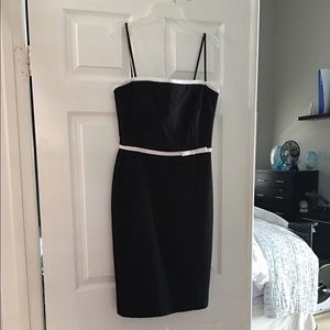 Laundry by Shelli Segal Strapless Black Dress