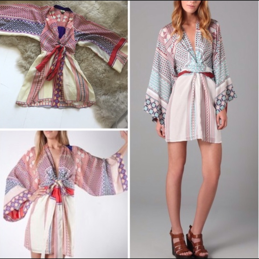 issa kimono dress