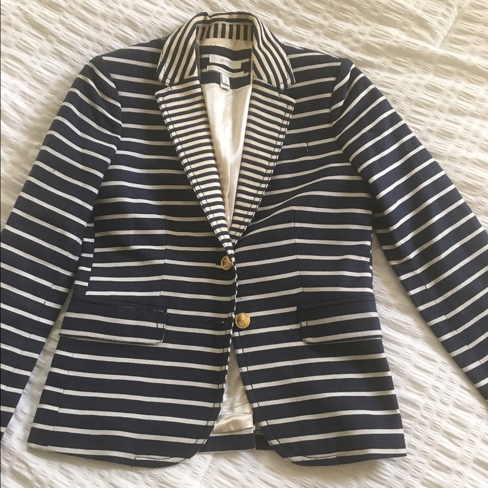 J Crew linen/cotton blazer