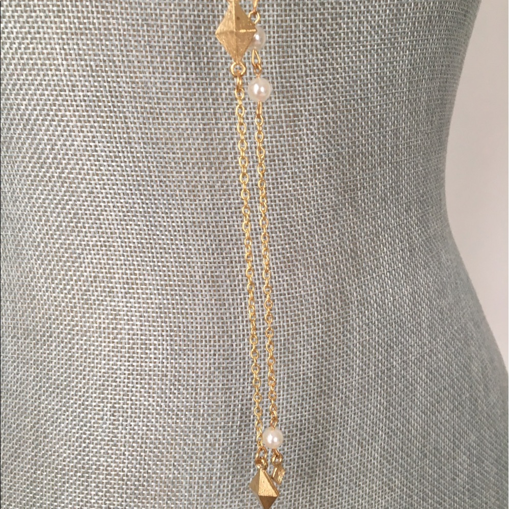 Revolve layered drop necklace IN GOLD - Picture 4 of 4