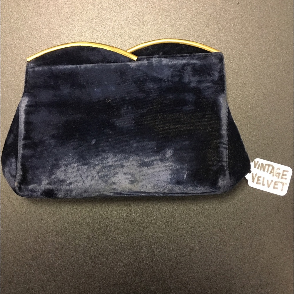 💥💥VINTAGE VELVET CLUTCH
