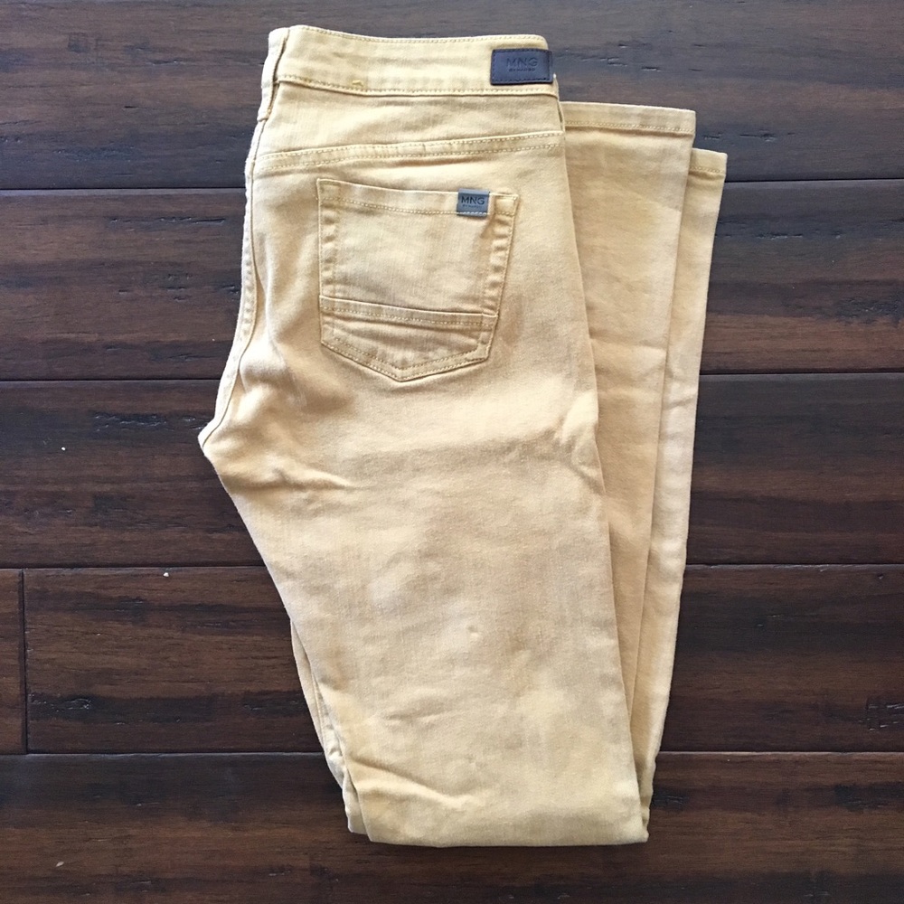 Mango Colored Skinny Jeans