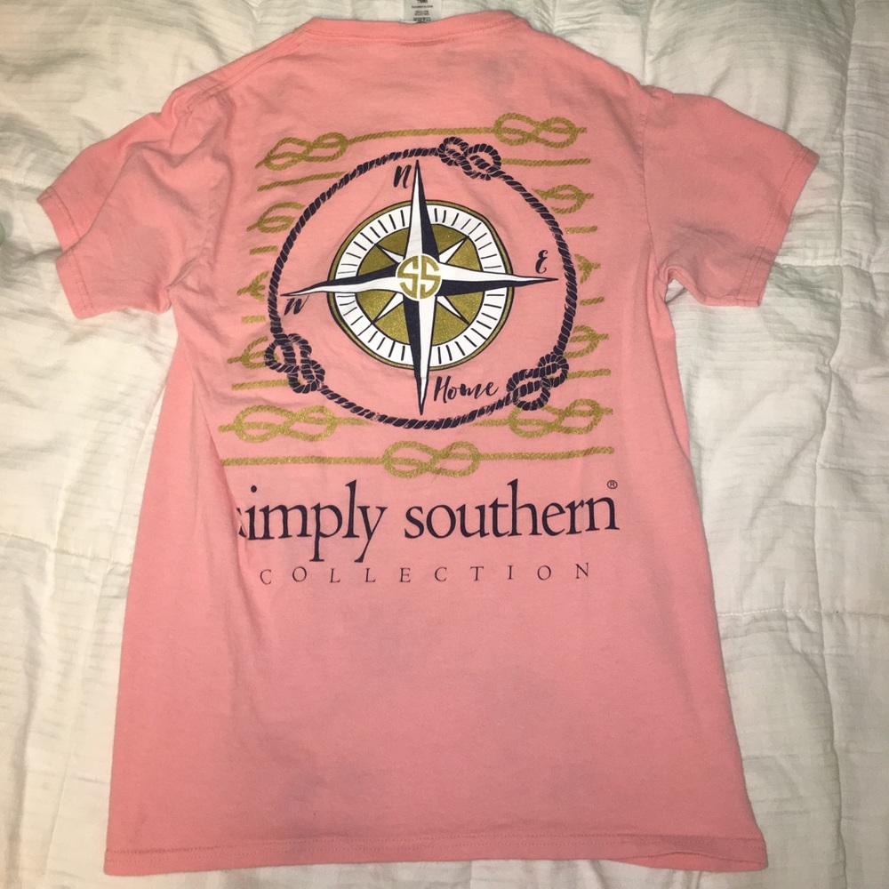 Short sleeve, women's small simply southern shirt