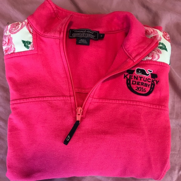 Vineyard Vines Run for the Roses Derby Shep Shirt - Picture 2 of 5