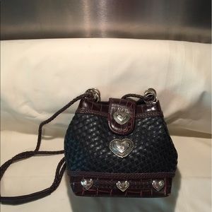 Brighton Woven Leather Bag