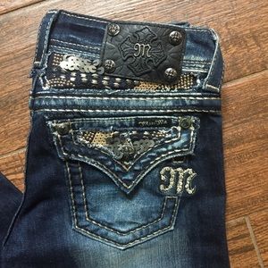 Reduced for Sale! Miss Me Size 26 Boot Cut Jeans