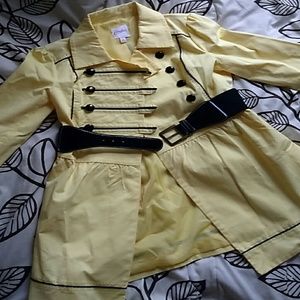 Candie's Yellow Buttoned Jacket