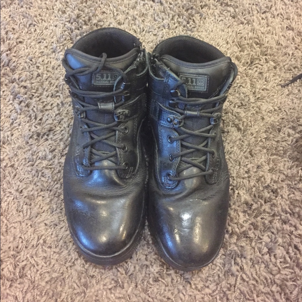 5.11 tactical ATAC 6" side zip boots Size 10
