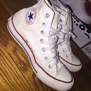 All White Converse