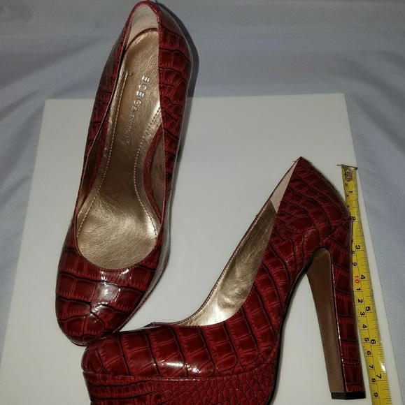 LUCIA X ROKSANNA - BURGANDY CROC main image 1