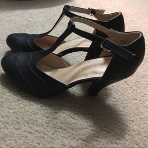 Black heels
