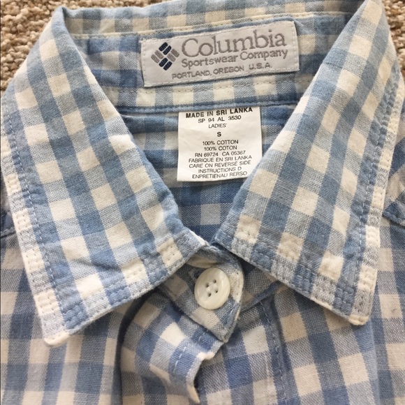 Columbia sleeveless button down - Picture 3 of 6